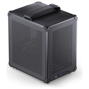 C6 ITX Black Mini-ITX ハンドル付きPCケース C6-ITX-BK