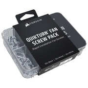 QuikTurn Fan Screw Pack 96pc(Black/Nickel/White) PCケースファン取り付け用 ネジ 96個入 CC-8900823