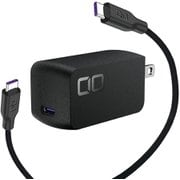 NovaPort SOLOII65W1C ＆ MeshCable ブラック コンパクト ACアダプタに100W対応ケーブルをセットしたSpecia Editionセット PD65W急速充電 Novasafety2.0 CIO-G65W1C-N2-EE-BK