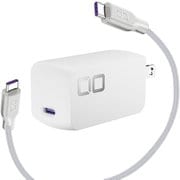 NovaPort SOLOII65W1C ＆ MeshCable ブラック コンパクト ACアダプタに100W対応ケーブルをセットしたSpecia Editionセット PD65W急速充電 Novasafety2.0 CIO-G65W1C-N2-EE-WH