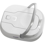 NovaWave 3Way+ ホワイト Qi2(Magsafe)対応 iPhone/AppleWatchの同時充電可能なワイヤレス充電スタンド CIO-3WAY-MGAPRG-P-WH