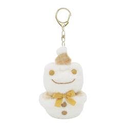 217646-25 かえるのピクルス ボールチェーンマスコット 雪だるま シリーズ ポンチョ