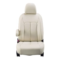 シートカバー 全席セット ワゴンR/フレア センターレザー アイボリー 23ESA6043V