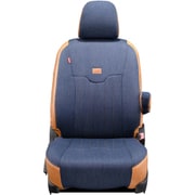 シートカバー 全席セット ヤリスクロス ジーンズ ヴィンテージ ネイビー×ヴィンテージ キャメル 19ETB1262BE