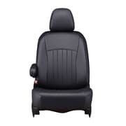 シートカバー 全席セット ヤリスクロス ライン ブラック×ブラックステッチ 43ETB1262KK