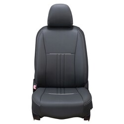 シートカバー 全席セット ヤリスクロス アクセント ブラック×ホワイト 47ETB1262KW