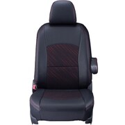 シートカバー 全席セット アルト/キャロル クール ブラック×レッド 17ESA6024KA