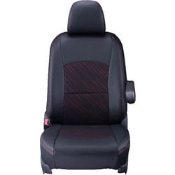シートカバー 全席セット タフト クール ブラック×レッド 17EDA6540KA