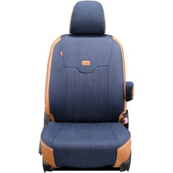 シートカバー 全席セット タフト ジーンズ ヴィンテージ ネイビー×ヴィンテージ キャメル 19EDA6540BE