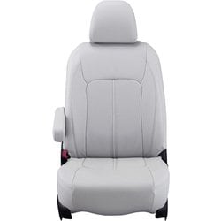 シートカバー 全席セット タフト リアルレザー ライトグレー 21EDA6540L
