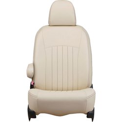 シートカバー 全席セット クラウンロイヤル ライン アイボリー×ブラウンステッチ 43ETB1427VN