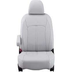 シートカバー 全席セット ワゴンR/フレア リアルレザー ライトグレー 21ESA6049L