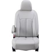 シートカバー 全席セット ワゴンR/フレア センターレザー ライトグレー 23ESA6049L