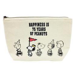 217004-25 PEANUTS 化粧ポーチ 75th Anniversary シリーズ パレード