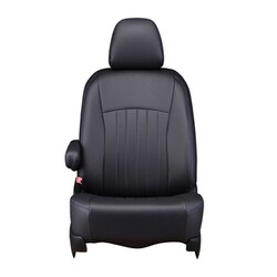 シートカバー 全席セット アルト/キャロル ライン ブラック×ブルーステッチ 43ESA6029KE