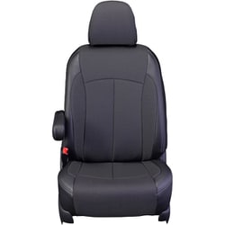 シートカバー 全席セット タント/シフォン クロス ブラック×ホワイト 12WDA6524KW
