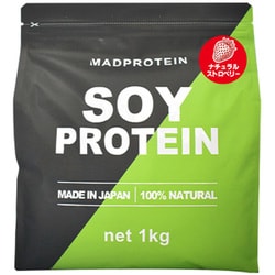 MADPROTEIN SOYPROTEIN ナチュラルストロベリー 1kg [プロテイン]