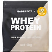 MADPROTEIN WHEYPROTEIN たんぱく質含有量約71％ ナチュラルバナナ 1kg [プロテイン]