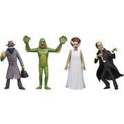 トゥーニーテラーズ ユニバーサルモンスターズ： スタイライズド 6インチ アクションフィギュア Wave2 4種セット [塗装済可動フィギュア 全高約150mm]