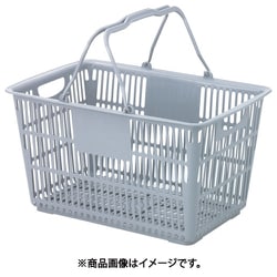 ショッピングバスケット U31 ライトグレー 31L U-31-LG