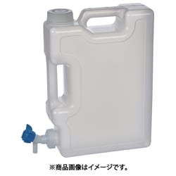 AS スクエアーボトル5L活栓付 4-5332-02
