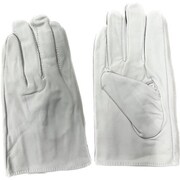ラッキーワーカー 牛革クレスト手袋(表革) 707 LL 白 707-W-LL