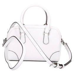 Michael Kors ホワイト ボストンバッグ MICHAEL KORS マイケルコース 2Wayボストンバッグ ホワイト PVC