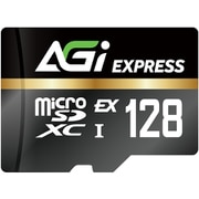 AGI128GE1TF338-CB [TF 338 Micro SDXC Express 128GB UHS-I U3 V30 C10 R/W up to 800/700 MB/s]