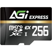 AGI256GE1TF338-CB [TF 338 Micro SDXC Express 256GB UHS-I U3 V30 C10 R/W up to 800/700 MB/s]