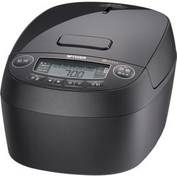 圧力IHジャー炊飯器 炊きたて 遠赤3層土鍋コート釜 5.5合炊き モーブブラック JPV-Y100KV