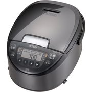 IHジャー炊飯器 炊きたて 遠赤3層土鍋コート釜 5.5合炊き ダークグレー JPW-L100HD