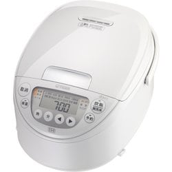 IHジャー炊飯器 炊きたて 遠赤黒厚釜 5.5合炊き ピュアホワイト JPW-M100WY