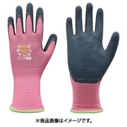 天然ゴム背抜き手袋 WithgardenKIDS ローズピンク XXS W381-XXS