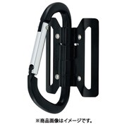 カラビナ式 アルミツールフック(可動式)F-55-BL ブラック 02242
