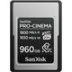 SanDisk PRO-CINEMA CFexpressType Aカード 960GB 読み出し速度最大1800MB/秒 書き込み速度最大1650MB/秒 SDCFEA-960G-JN4NN