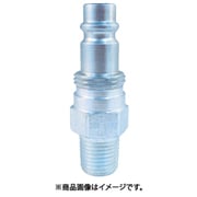 スナップ・チェック/358 ワンタッチ検圧ニップル バルブ付き R1/8 オネジ 10-358-6151