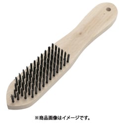Kワイヤーブラシ 剣型黒鋼線 11934