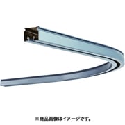 カーテンレール D40カーブレール800×800×500Rスチール 15L02-SL