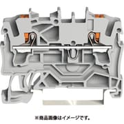 プッシュボタン操作タイプ スプリング式中継端子台2202シリーズ2線式用 2202-1201-PK