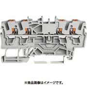 プッシュボタン操作タイプ スプリング式中継端子台2202シリーズ4線式用 2202-1401-PK