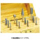 超硬カッター セット 12本入 軸Φ3 28141