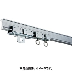 カーテンレール キャリーレール 2m アルミ 28L20AS