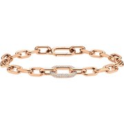 DW00400572 Crystal Link Bracelet 155mm RG