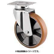 重荷重用高性能旋回キャスター”DELTA”（ウレタン車輪） Φ125 自在式（JIS規格品） 自在式 3640ITP125P41