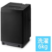 全自動洗濯機 6kg ブラック ITW-60A01-B
