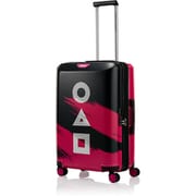 スーツケース SQUID GAME 67cm BLACK/MEXICAN PINK UH4*30002