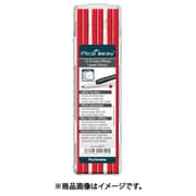 建築用シャープペンシル”BIG Dry”用替芯 12本入り 赤 6031