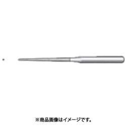 電着ダイヤモンドヤスリ 丸先細型 0.5×0.5×25×軸Φ3 #200 62856