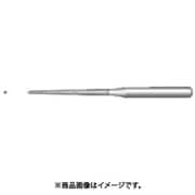電着ダイヤモンドヤスリ 丸先細型 0.5×0.5×25×軸Φ3 #200 62856