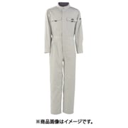 T/C長袖つなぎ服 アイスホワイト 3L 6609-02-3L